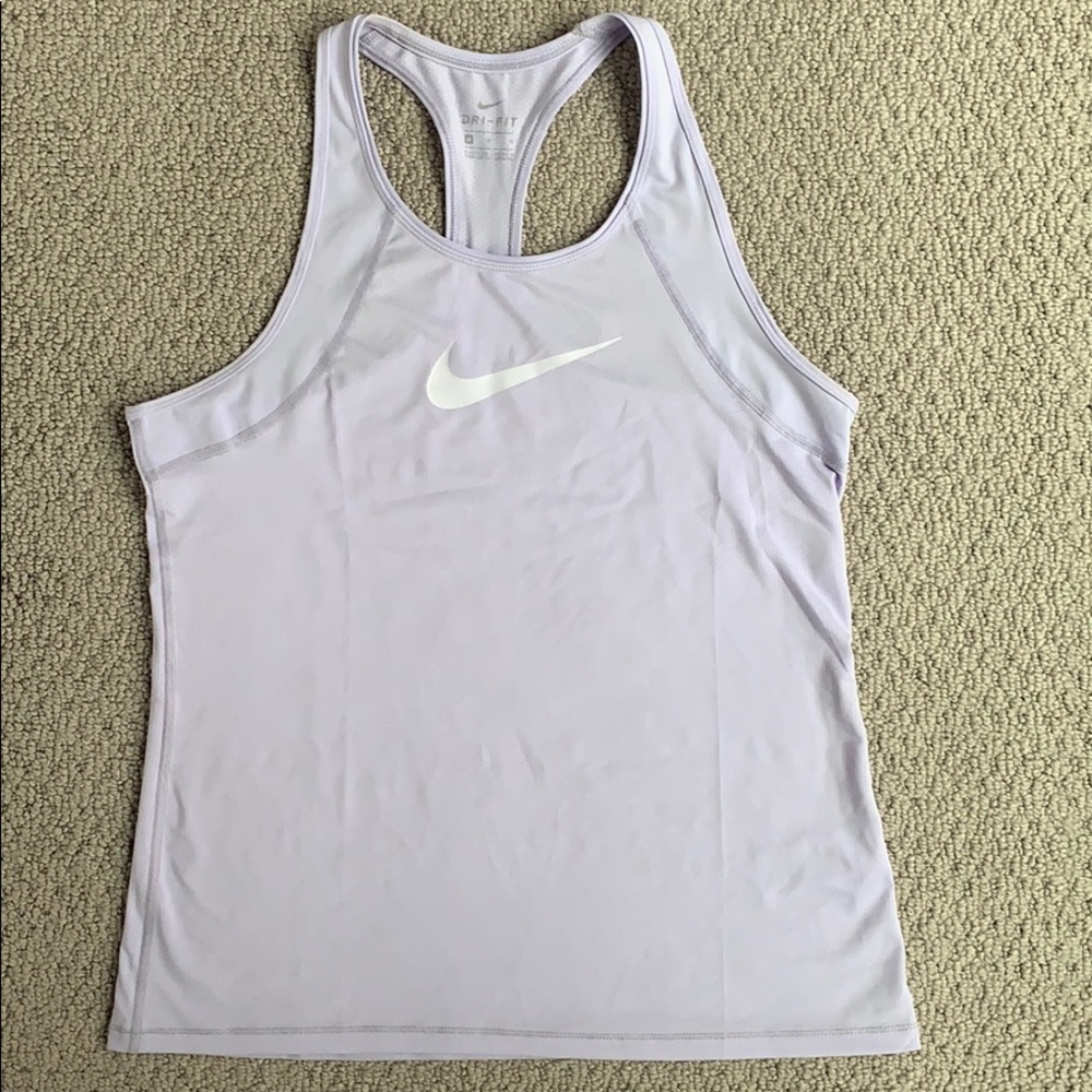 COPY - Nike Dri Fit Racerback Tank - Lavender